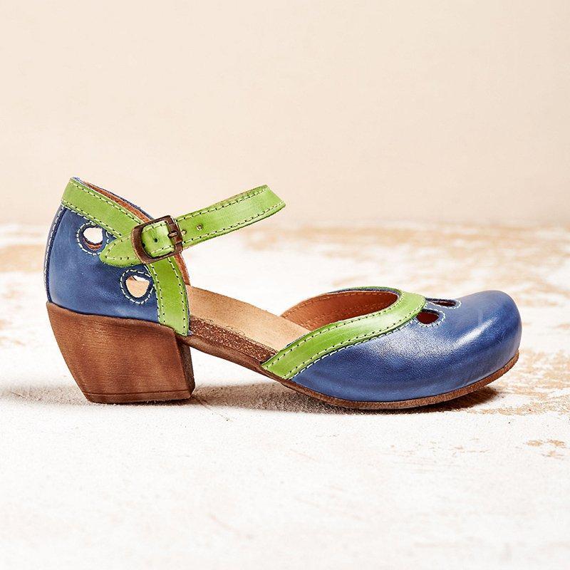 Frida | Sandales À Talons Bas Confortables