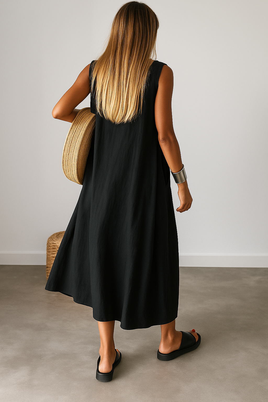Claire | Robe Boho Sans Manches