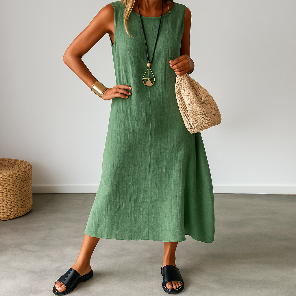 Claire | Robe Boho Sans Manches