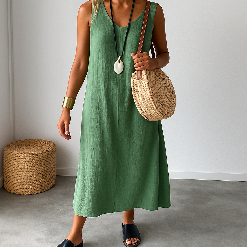 Claire | Robe Boho Sans Manches
