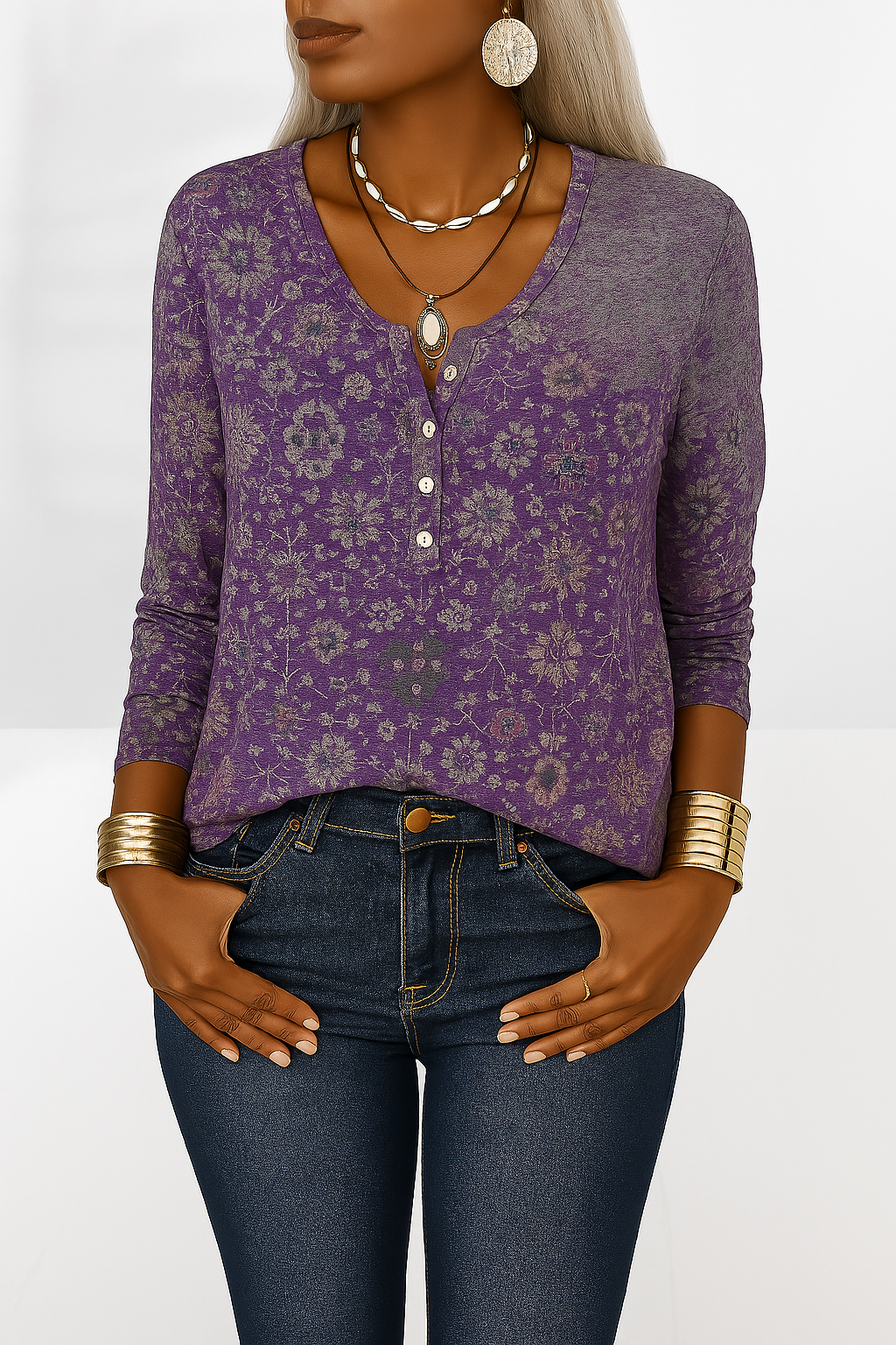 Tarnie | Blouse Boho Chic En Tissu Léger
