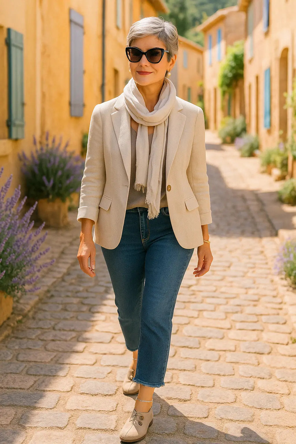 Nadine | Mocassins souples en daim