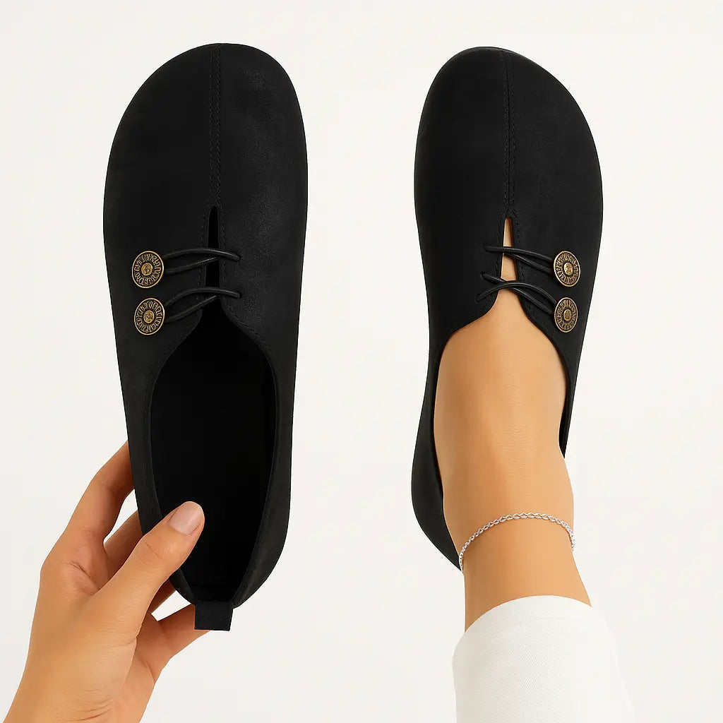 Nadine | Mocassins souples en daim