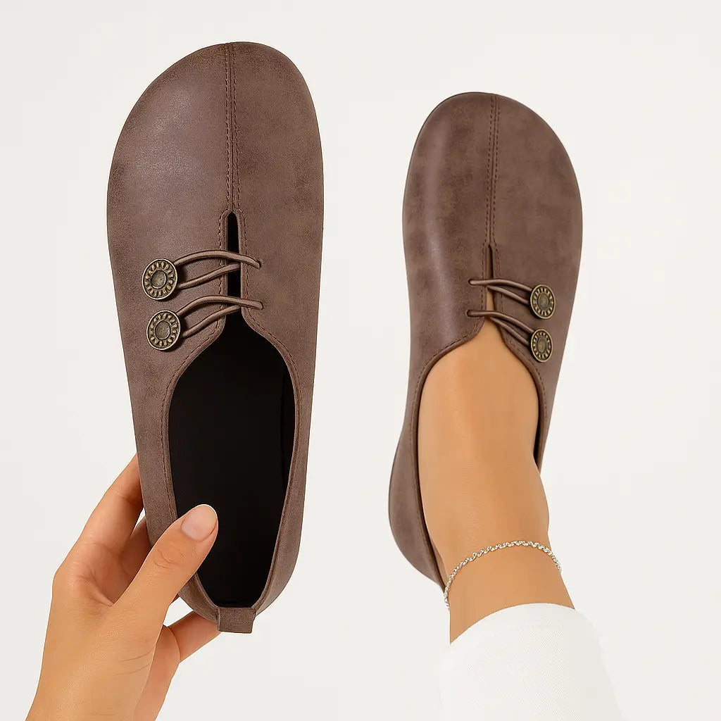 Nadine | Mocassins souples en daim