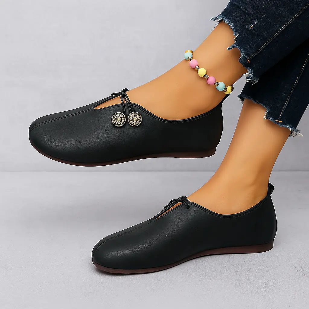 Nadine | Mocassins souples en daim