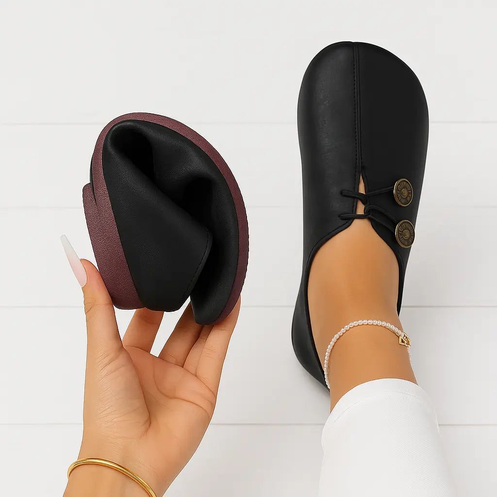 Nadine | Mocassins souples en daim