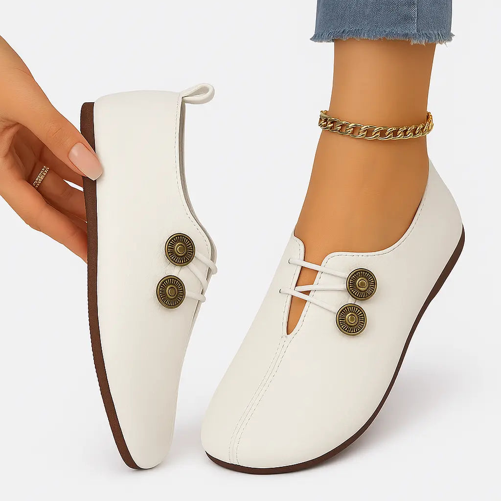 Nadine | Mocassins souples en daim