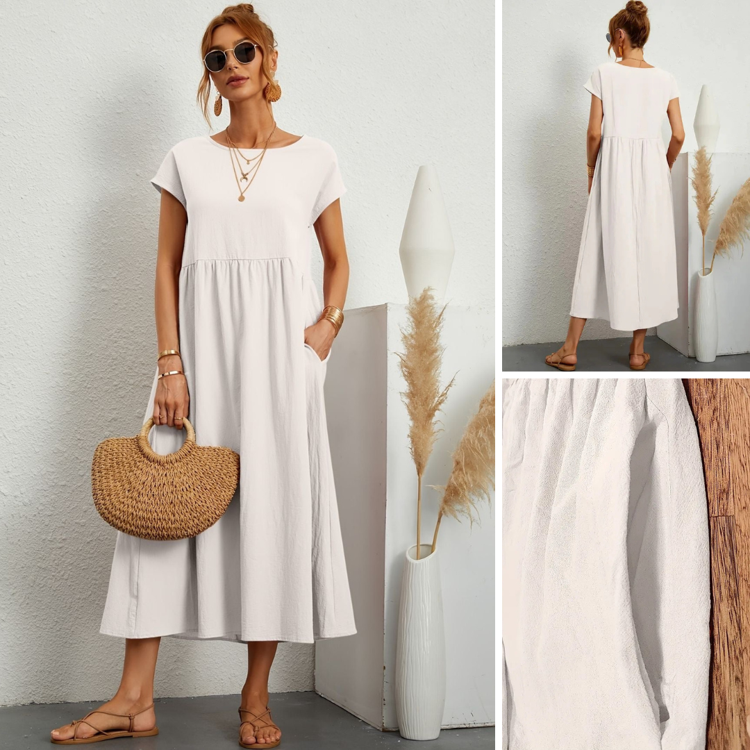 Robe Greta | Élégance en lin