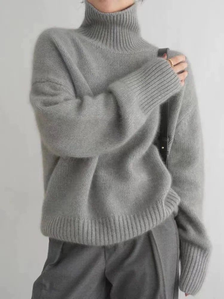 Carrie | Pull À Col Roulé Doux Et Élégant