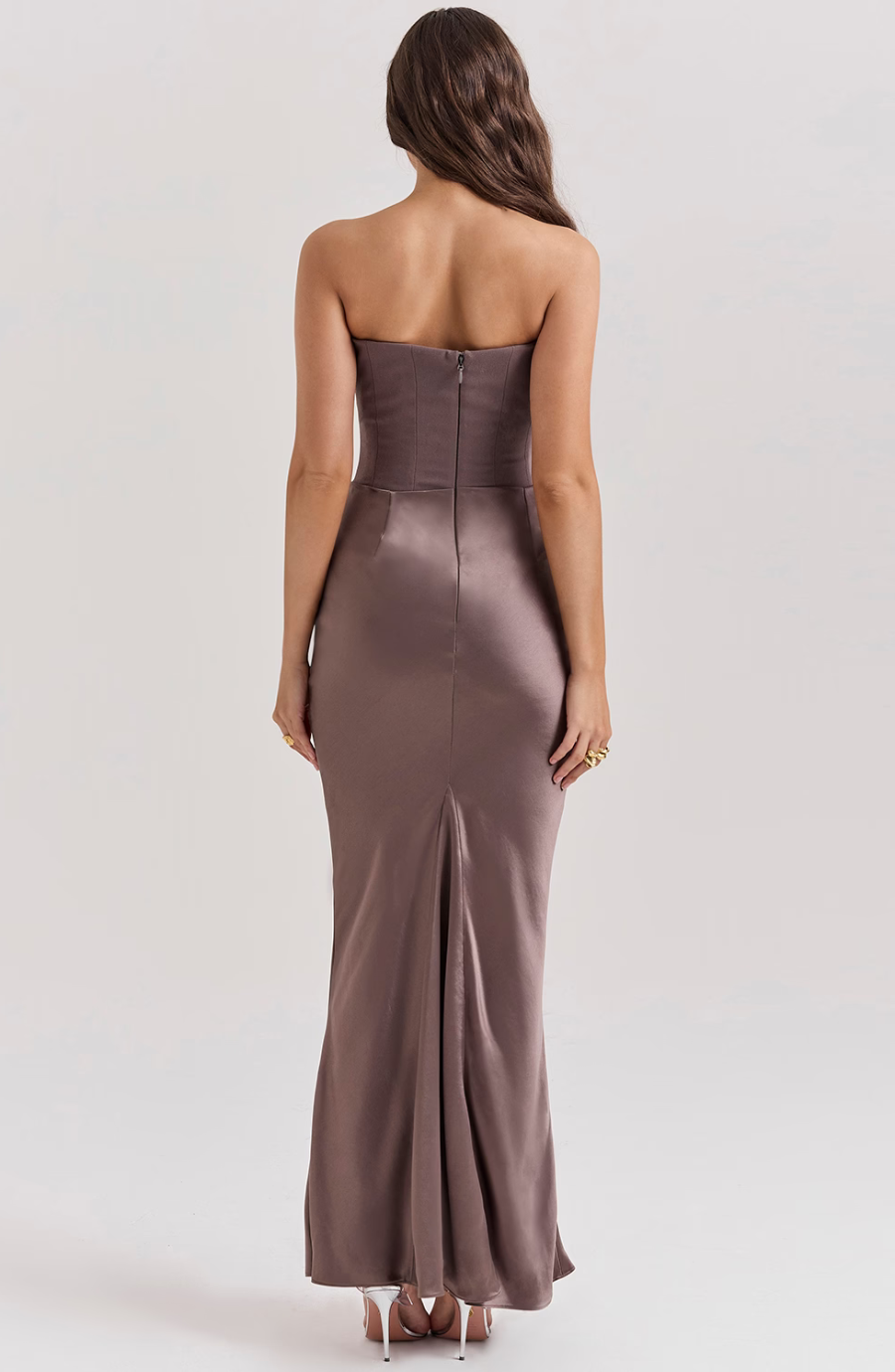 Vienn | Robe Longue Bustier Pour Élégance Sans Effort