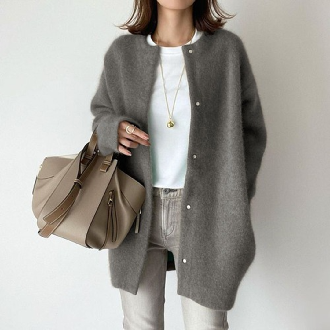 Amandine | Cardigan Élégant en Maille au Style Intemporel