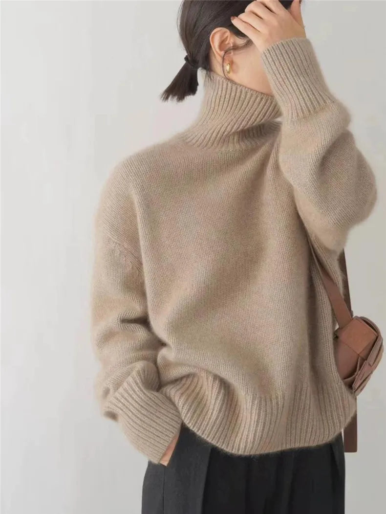 Carrie | Pull À Col Roulé Doux Et Élégant