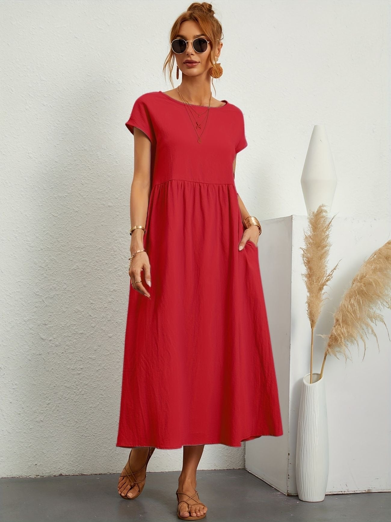 Robe Greta | Élégance en lin