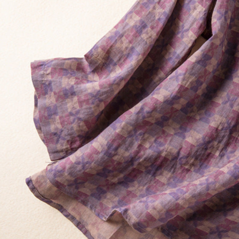 Somerset | Chemise En Lin Respirante À Broderies Florales