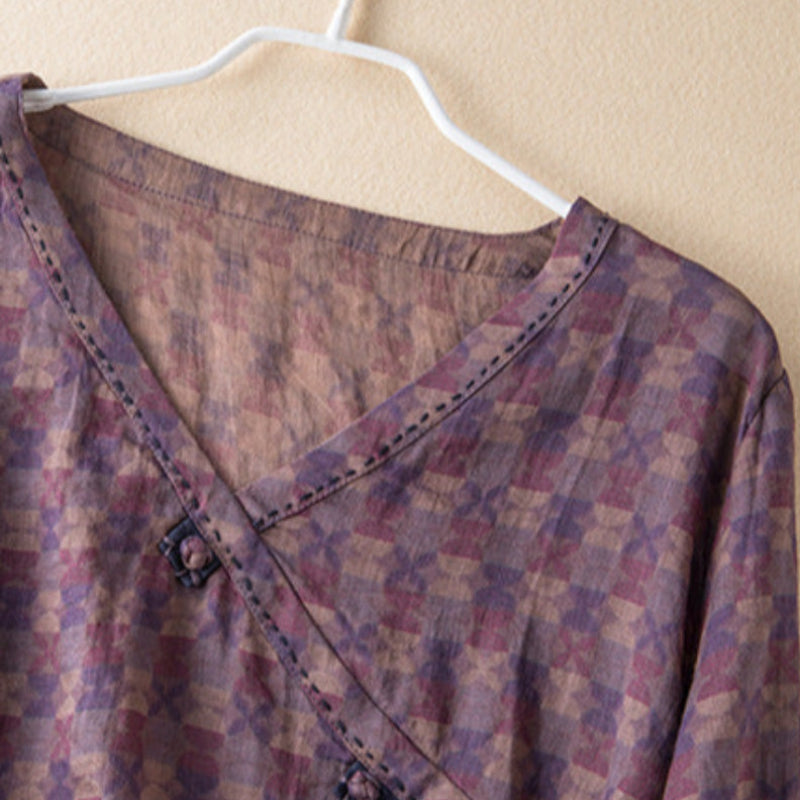 Somerset | Chemise En Lin Respirante À Broderies Florales