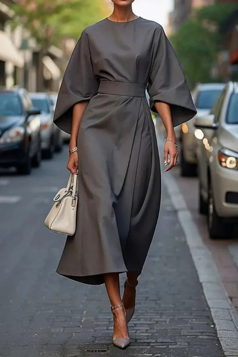 Luna | Robe Elégante A Ceinture Intégrée