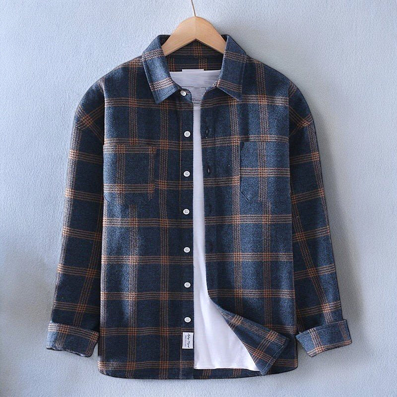 Georges | Chemise à Carreaux Élégante