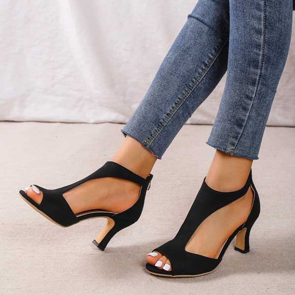 Léa | Sandales orthopédiques à talons confortables