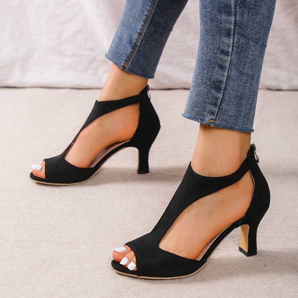 Léa | Sandales orthopédiques à talons confortables