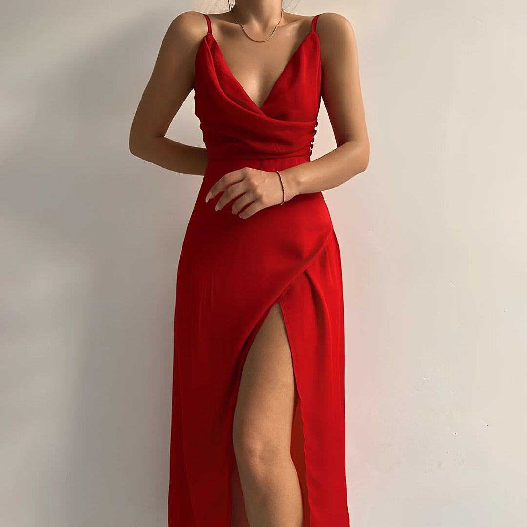 Cléa | Robe Midi Élégante