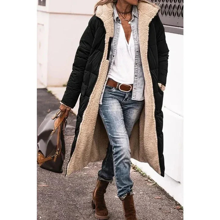 Trixia | Veste D’Hiver Chic Réversible