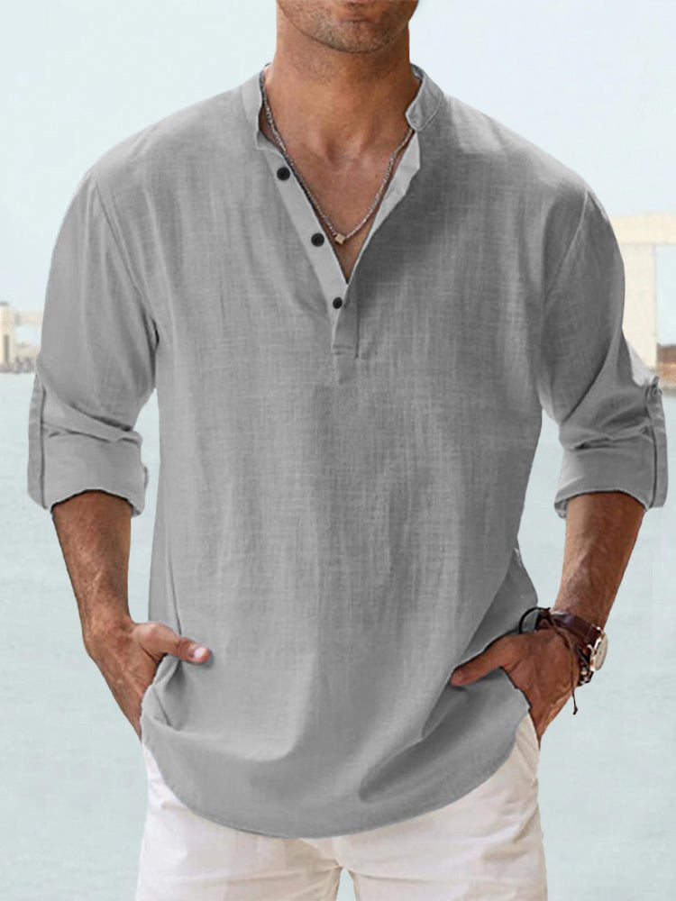 Dale | Chemise En Lin Naturel Respirant
