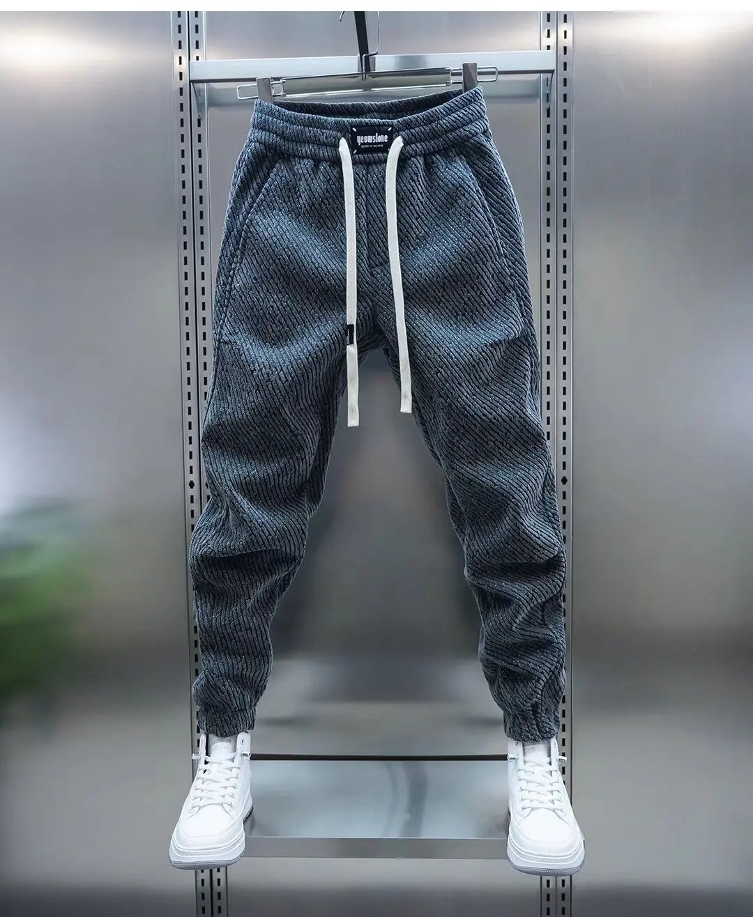 Luke | Pantalon Décontracté À Motif Moderne
