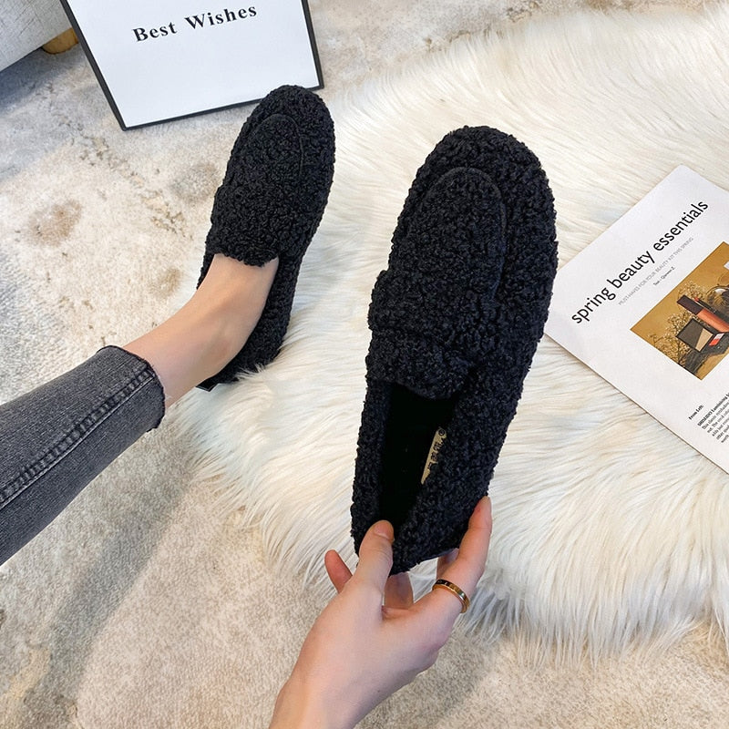 Roselle | Mocassins Douillets À Semelle Antidérapante
