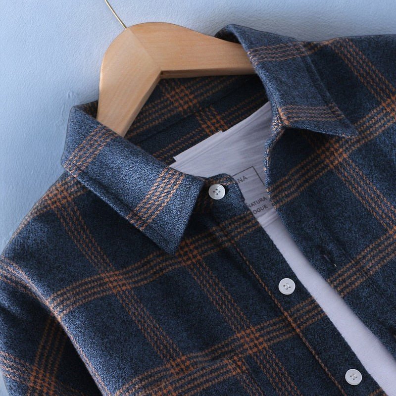 Georges | Chemise à Carreaux Élégante
