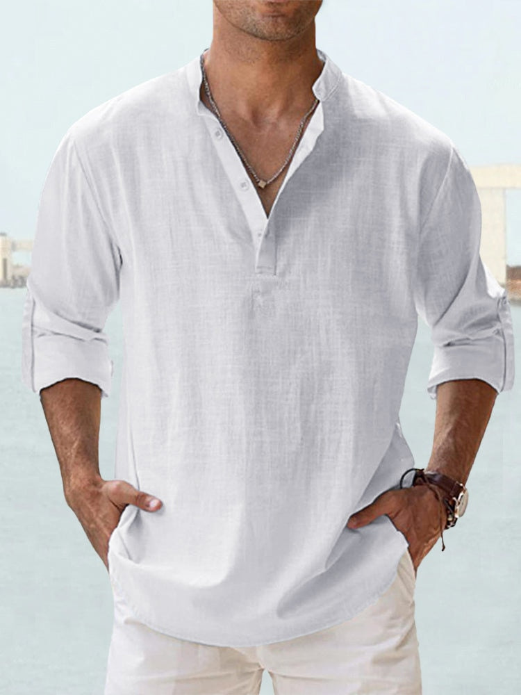 Dale | Chemise En Lin Naturel Respirant