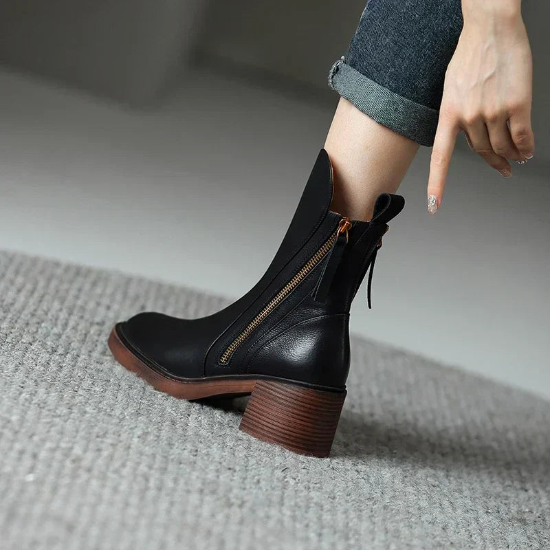 Arnie | Bottes En Cuir Pour Élégance Quotidienne