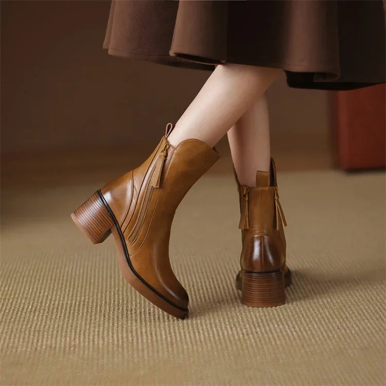Arnie | Bottes En Cuir Pour Élégance Quotidienne