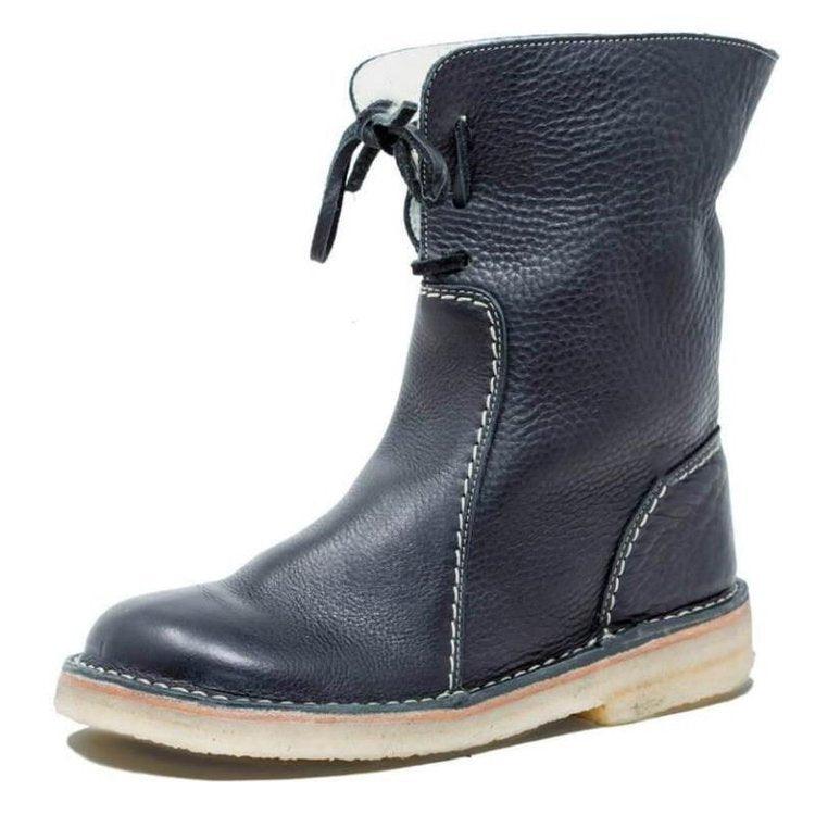 Angie | Bottes En Cuir Polaire Doublées De Laine
