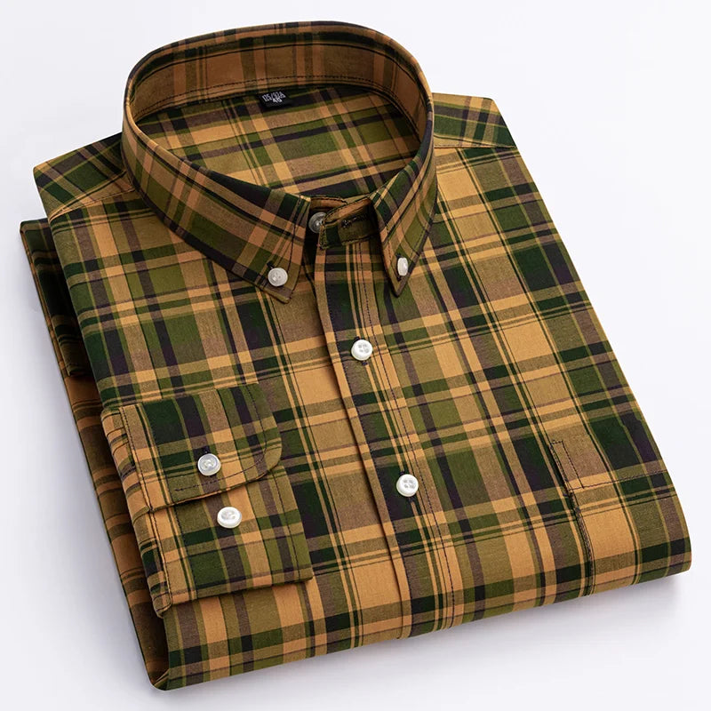 Nick | Chemise À Carreaux Classique Pour Homme