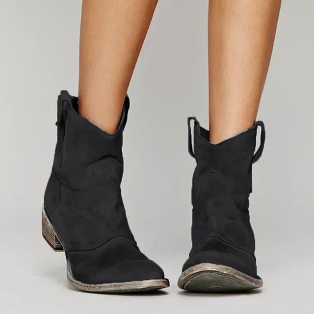 Destiny | Bottines Cowboy Vintage Élégantes