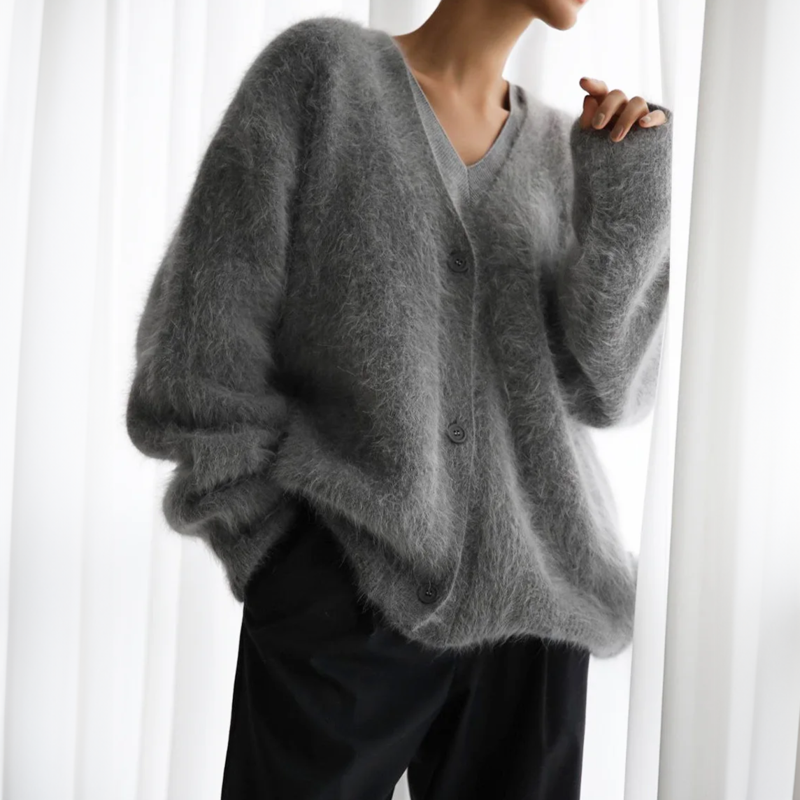 Miner | Cardigan En Cachemire Doux Et Polyvalent