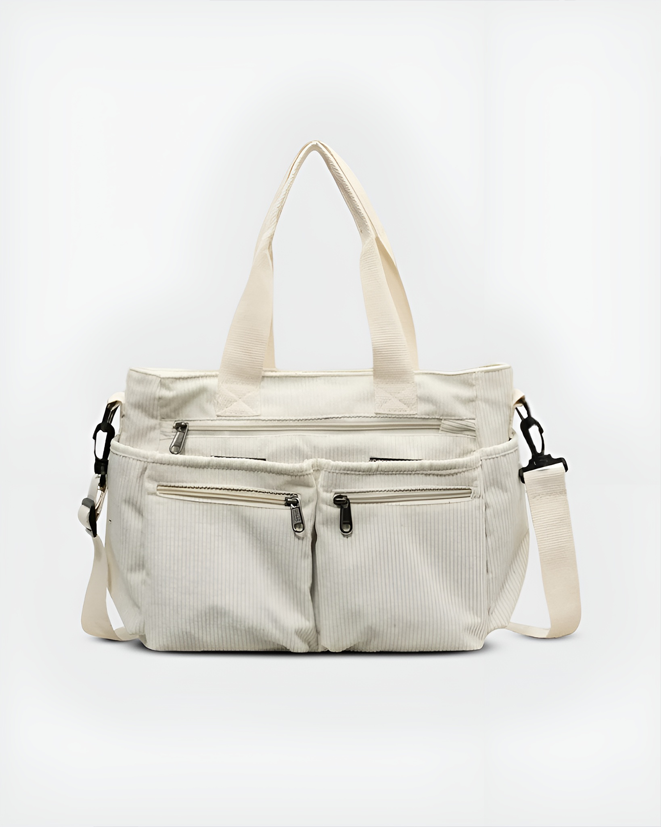 Camille | Sac Tote En Velours Côtelé Élégant Et Pratique