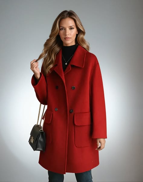 Manteau long doux | Élégance et chaleur au quotidien