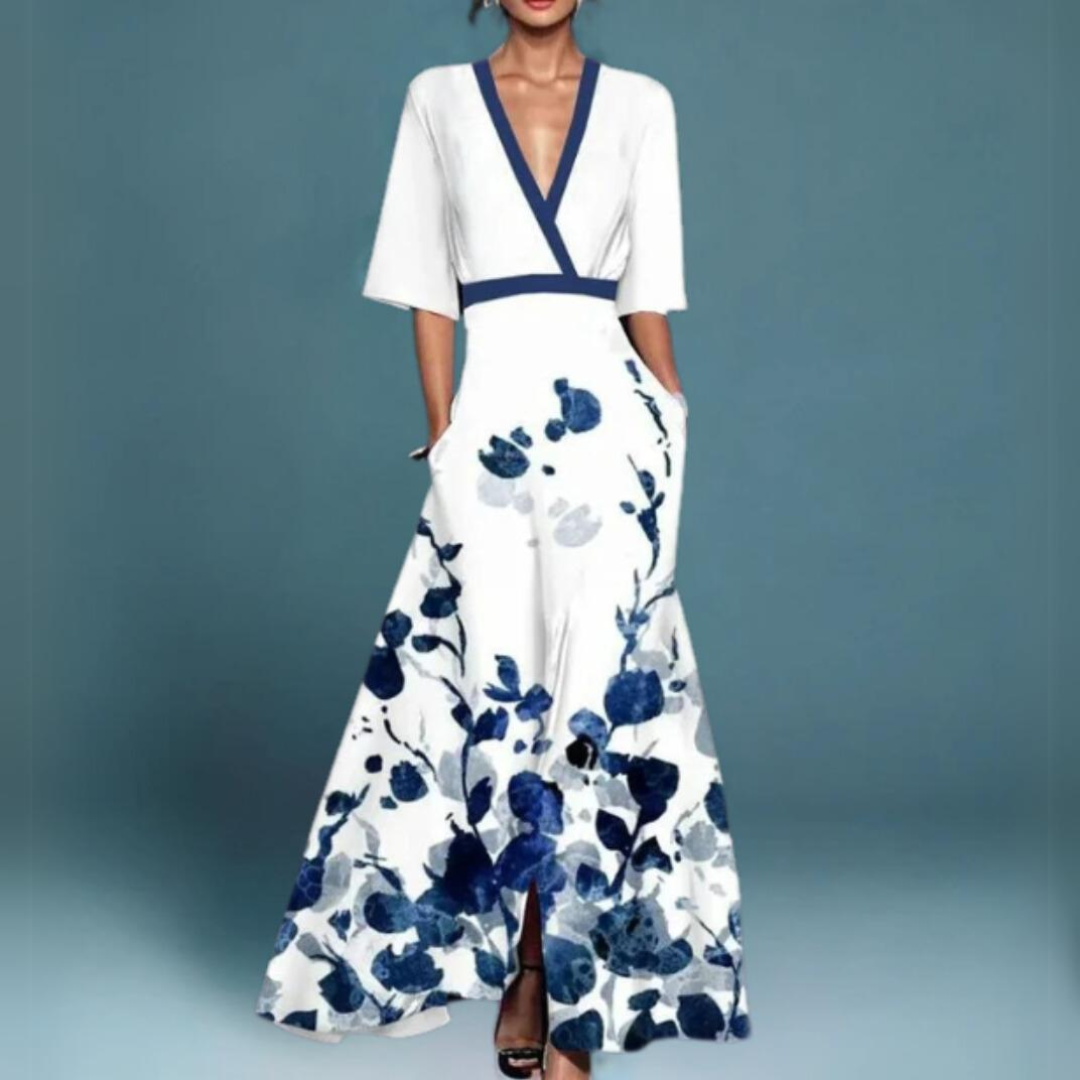 Aurélie | Robe Florale Élégante