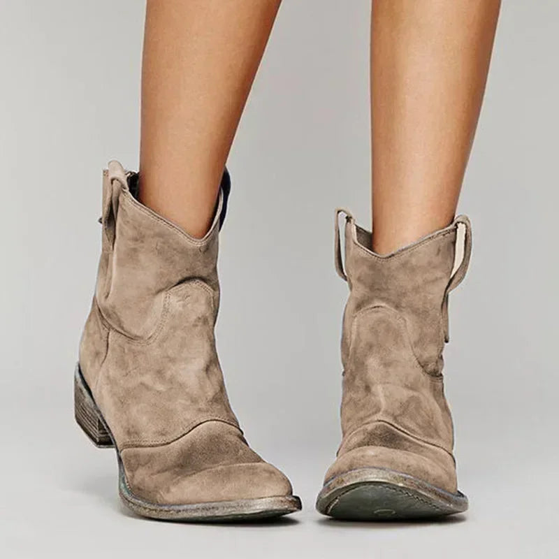 Destiny | Bottines Cowboy Vintage Élégantes