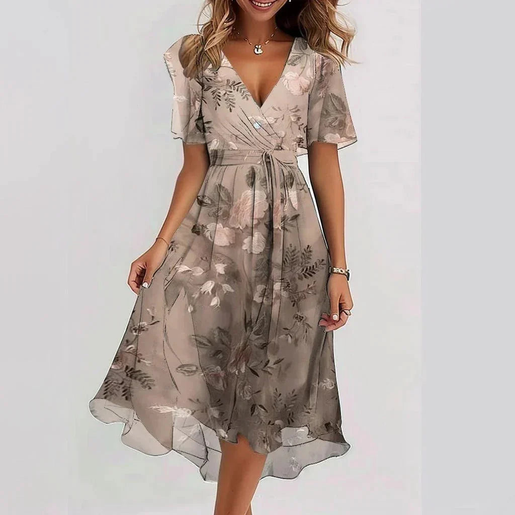 Priscilla | Robe Élégante D'été