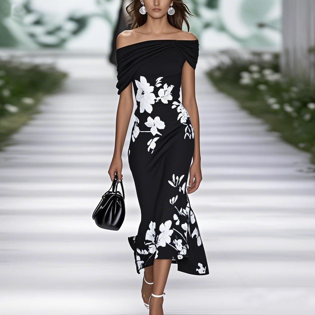 Élise | Robe Florale Élégante Pour Un Confort Quotidien