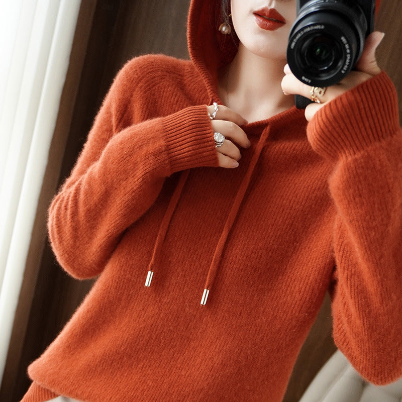 Carly | Pull En Cachemire À Capuche