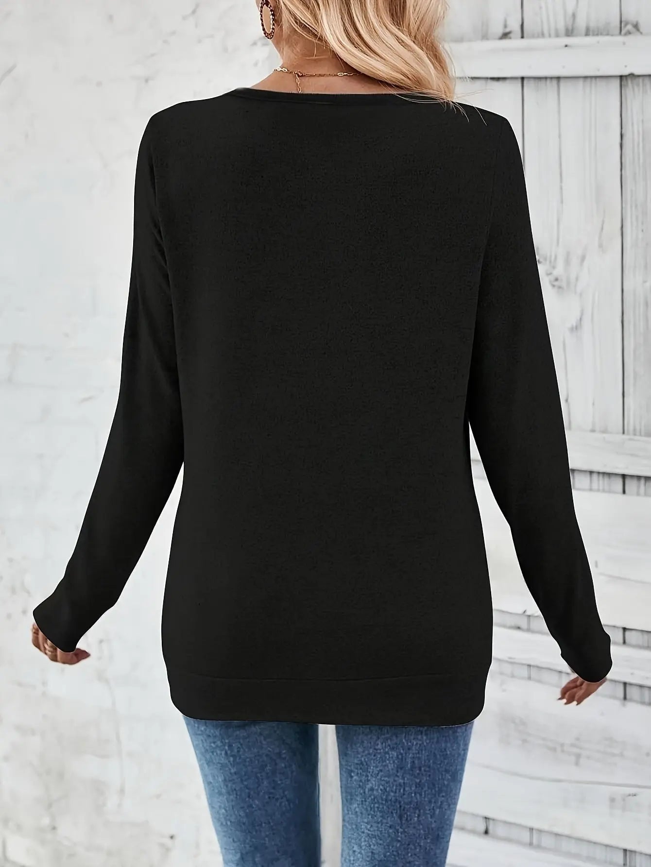 Clémence | T-shirt à manches longues élégant
