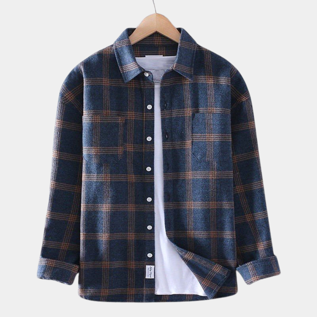 Georges | Chemise à Carreaux Élégante
