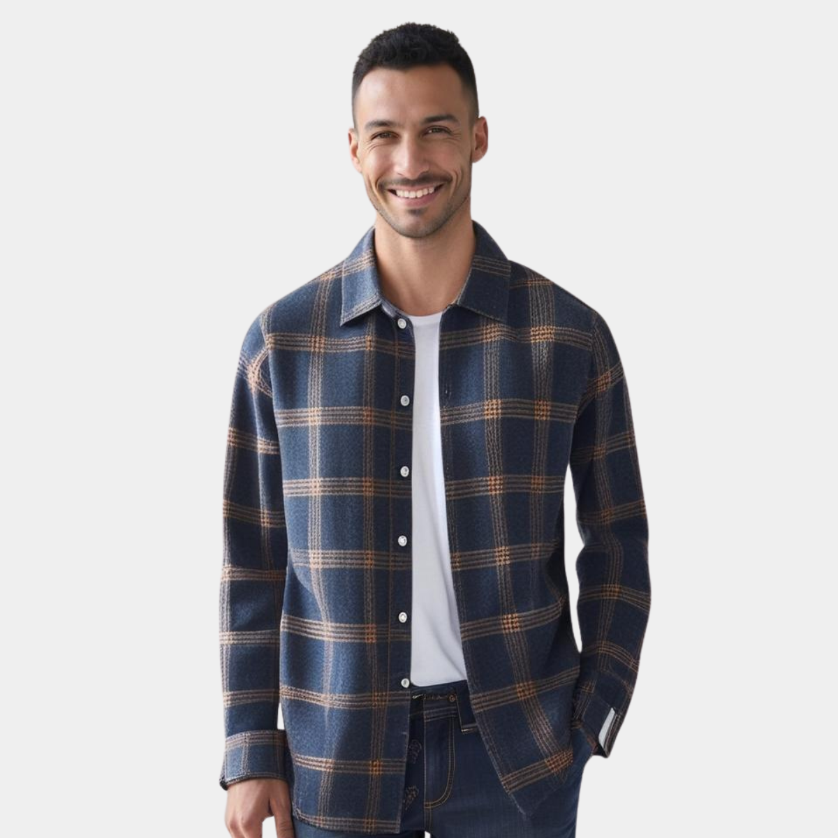 Georges | Chemise à Carreaux Élégante