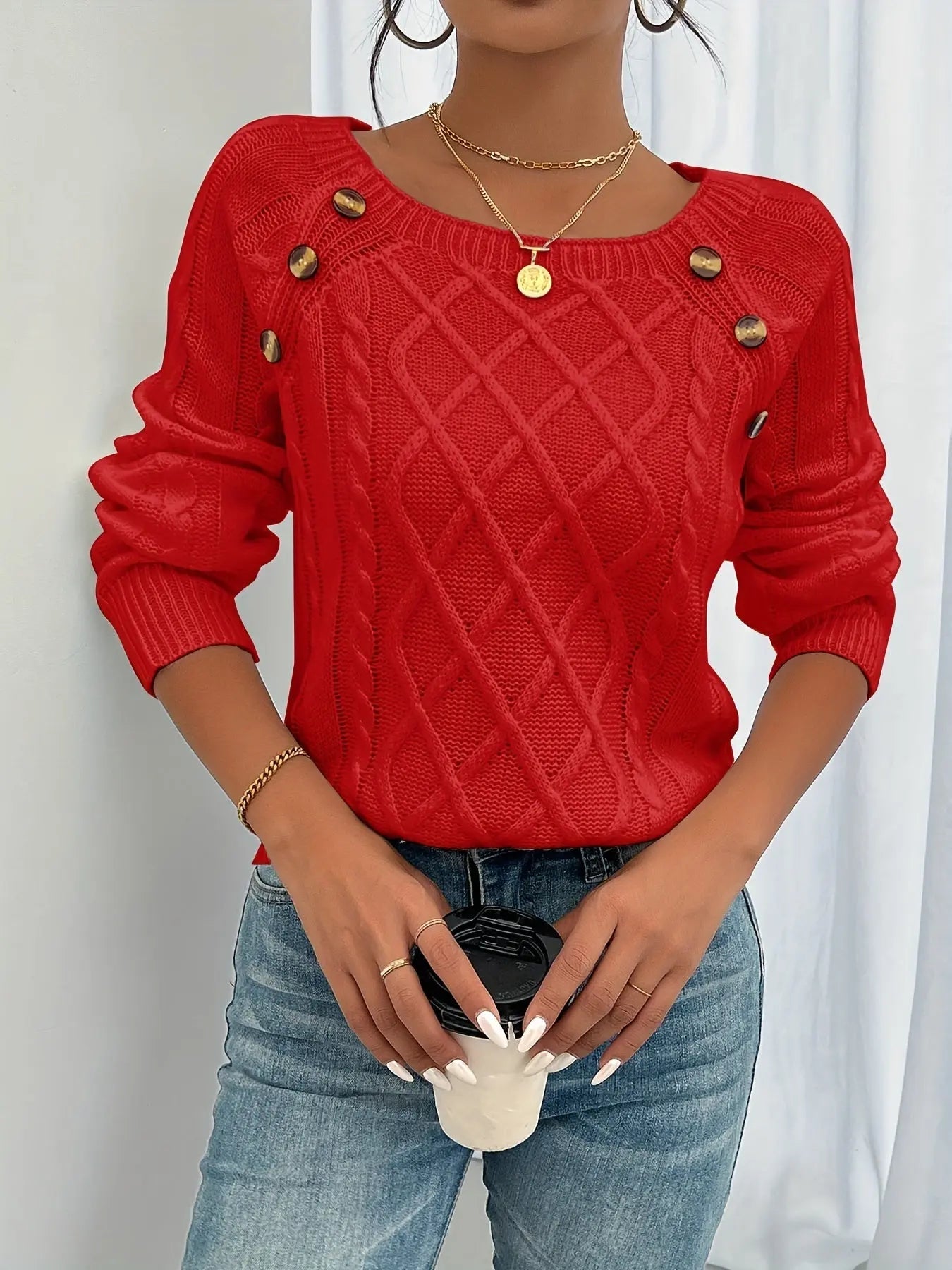 Sophie | Pull chaud et élégant