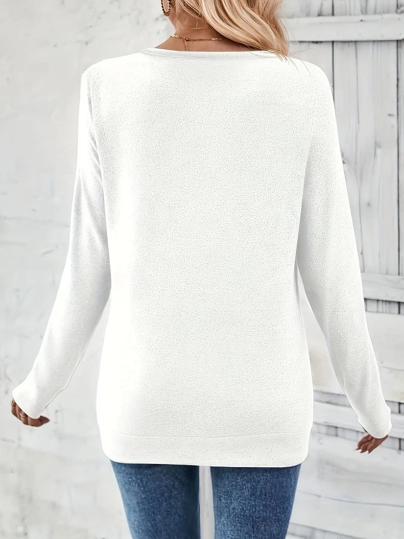 Clémence | T-shirt à manches longues élégant