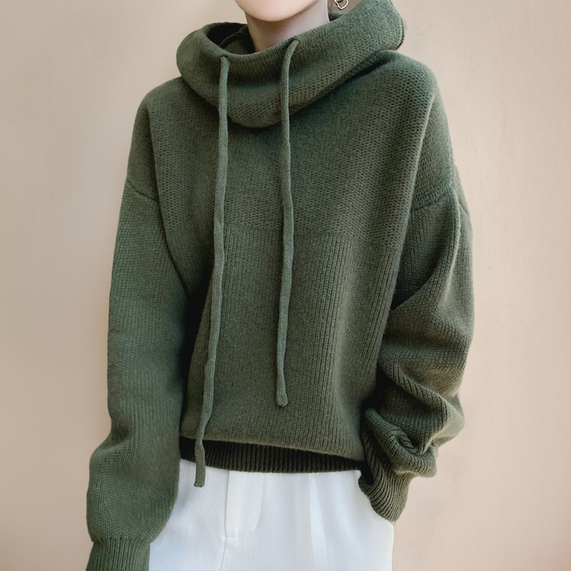 Tessa | Pull À Col Roulé En Laine Mérinos Élégante