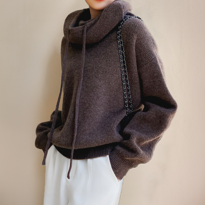 Tessa | Pull À Col Roulé En Laine Mérinos Élégante
